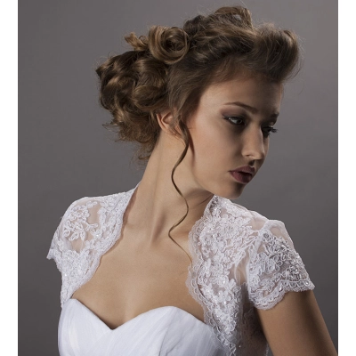 Bolero Mariage dentelle broderie Bolero Mariage dentelle broderie